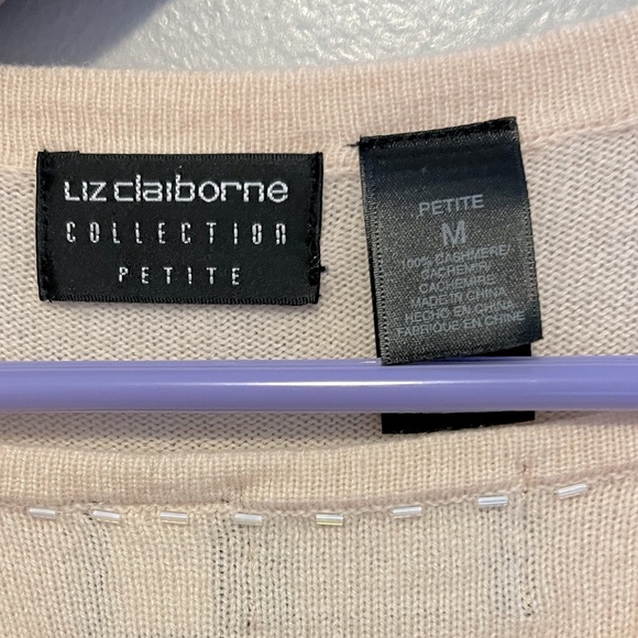 Liz Clairborne cashmere sweater - Picture 3 of 14